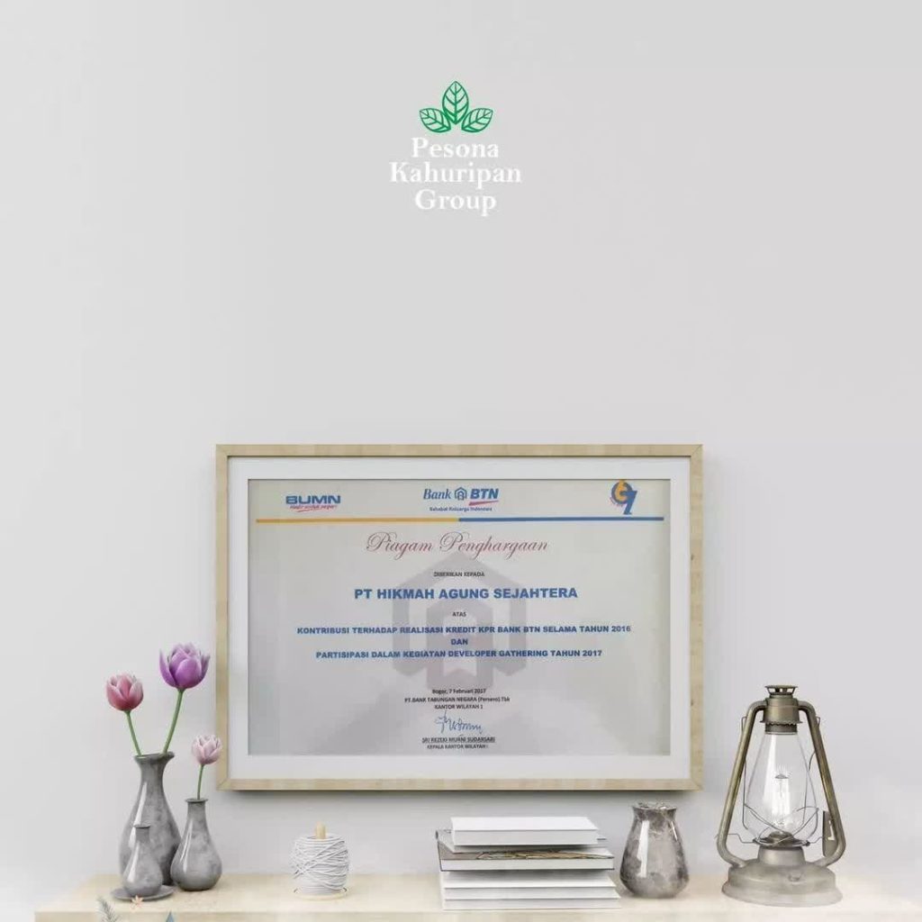Piala Penghargaan Pengembang Perumahan FLPP Terbesar Nasional